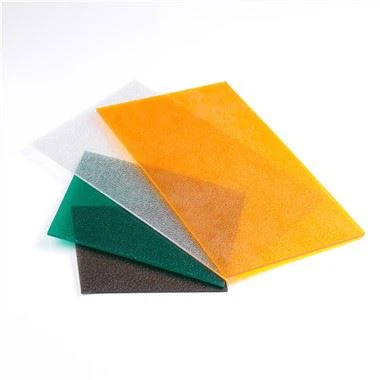Foaie de policarbonat solid mat